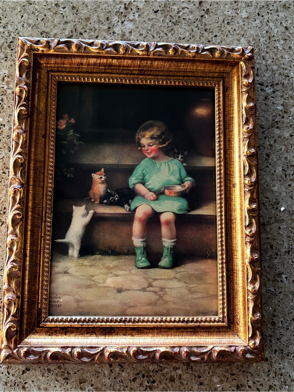 Annie Benson “Everyone’s Welcome” Framed Greeting Card